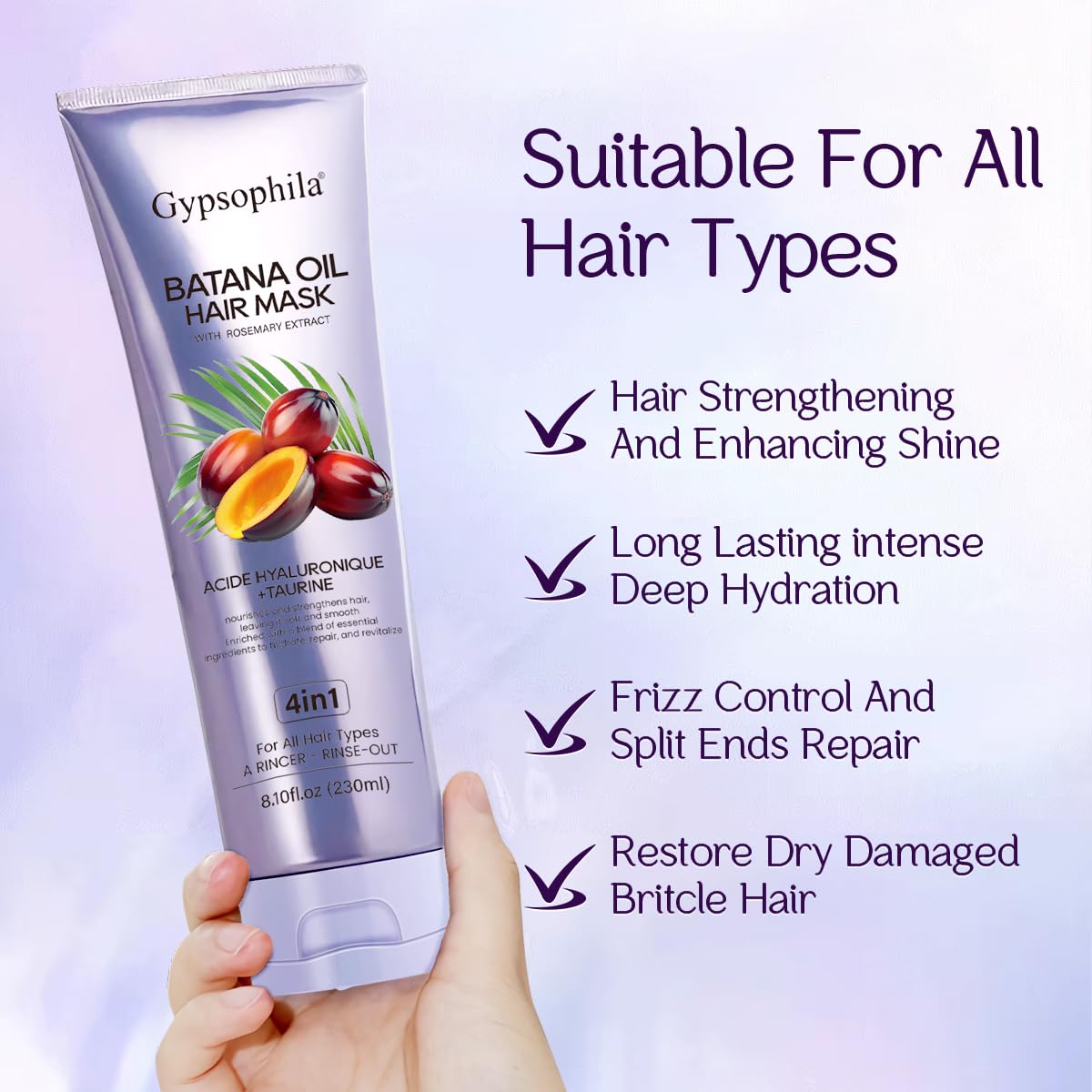 Gypsophila® BATANA OIL SHAMPOO & BATANA HAIR MASK