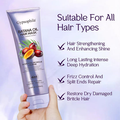 Gypsophila® BATANA OIL SHAMPOO & BATANA HAIR MASK