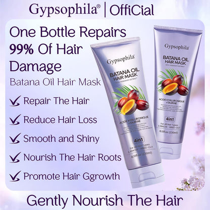 Gypsophila® BATANA OIL SHAMPOO & BATANA HAIR MASK