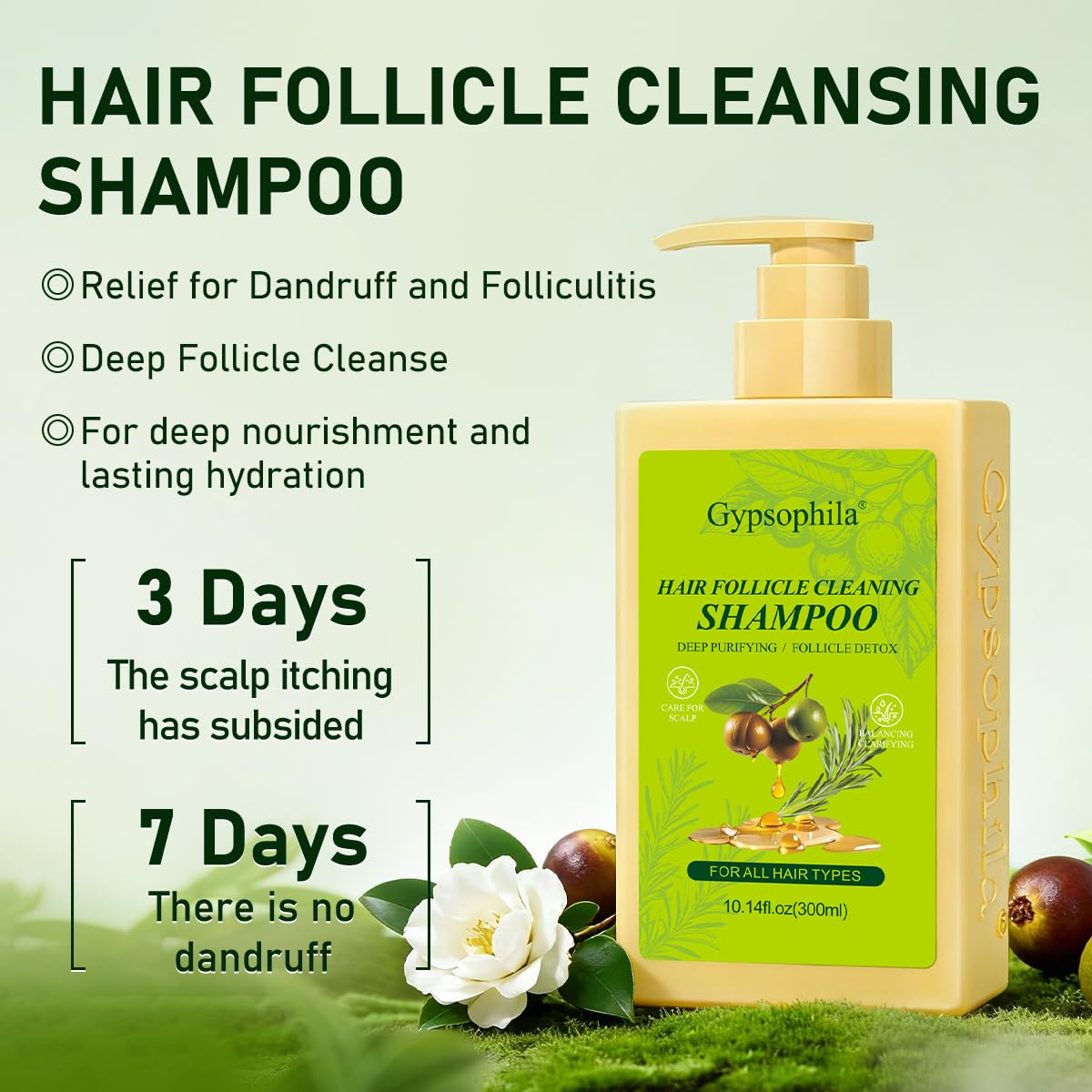 Gypsophila® BATANA OIL SHAMPOO & FOLLICLE CARE SHAMPOO