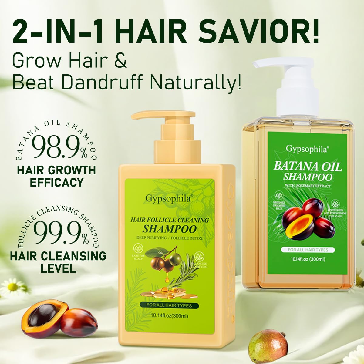 Gypsophila® BATANA OIL SHAMPOO & FOLLICLE CARE SHAMPOO