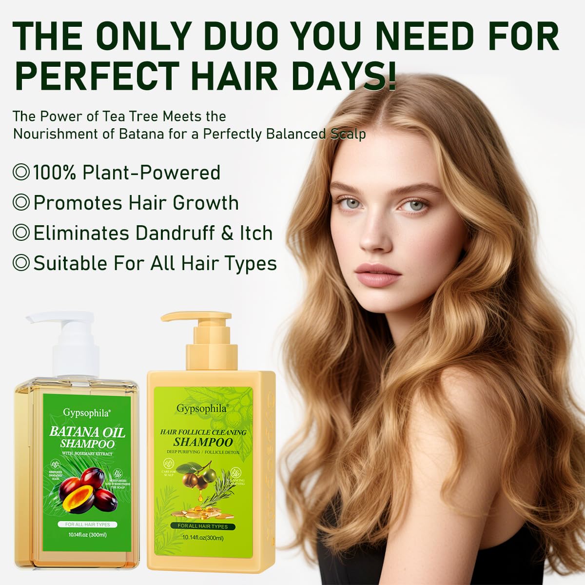 Gypsophila® BATANA OIL SHAMPOO & FOLLICLE CARE SHAMPOO