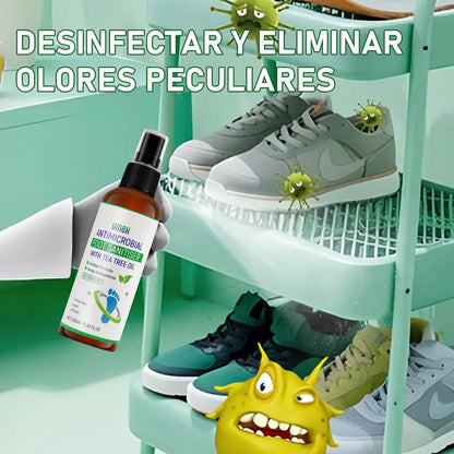 UMEX Tea Tree Foot Spray - Fast Fungus & Odor Elimination
